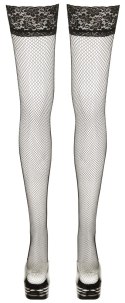 Cottelli LEGWEAR - Seksowne Pończochy Kabaretki Z Elegancką Koronką 4