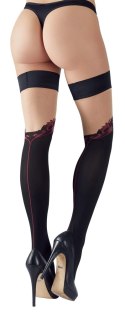 Cottelli LEGWEAR - Seksowne Samonośne Pończochy Z Eleganckim Wzorem 2