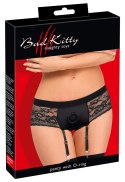 Bad Kitty - Seksowne Koronkowe Strap-On Z Paskami Do Pończoch L