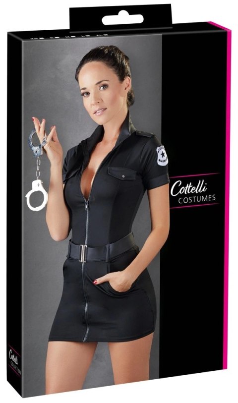 Cottelli COSTUMES - Seksowna Sukienka Niegrzecznej Pani Policjant XL