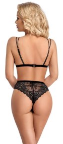 Cottelli LINGERIE - Koronkowy 2-Częściowy Komplecik Biustonosz I Figi XL