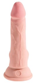 King Cock Plus - Realistyczne Dildo Z Jądrami I Przyssawką 17 CM Jasny Kolor Skóry