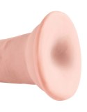 King Cock Plus - Realistyczne Naturalne Dildo Z Przyssawką 13 CM Jasny Kolor Skóry