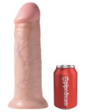 King Cock - Realistyczne Naturalne Dildo Z Przyssawką 31 CM Jasny Kolor Skóry