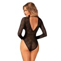 Obsessive - Seksowne Koronkowe Body Merlys Czarne M/L