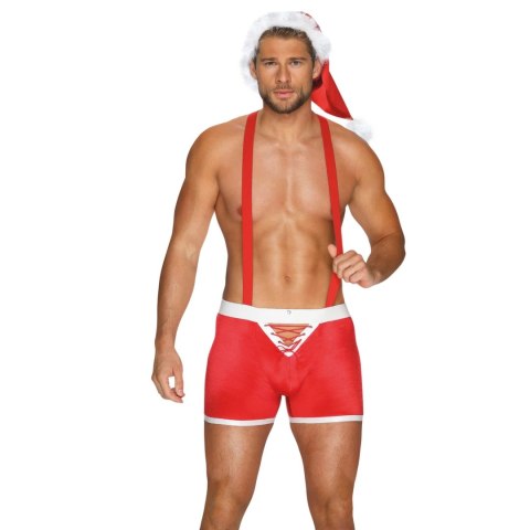 Obsessive - Seksowny Strój Mikołaja Dla Mężczyzn Mr Claus S/M