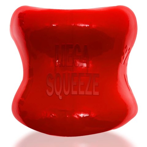 Oxballs - Mega Squeeze Pierścień Na Penisa Czerwony