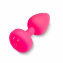 Plug analny wibrujący - Gvibe Gplug S Neon Rose