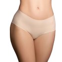 Niewidzialne majtki - Bye Bra Invisible High Brief Nude + Black M