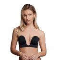 Biustonosz ze skrzydełkami - Bye Bra Seamless U-Style Bra Miseczka C Black