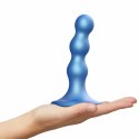 Dildo - Strap-On-Me Dildo Plug Balls Metallic Blue M