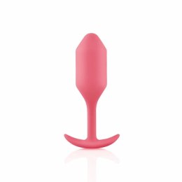 Plug analny - B-Vibe Snug Plug 2 Coral