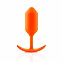 Plug analny - B-Vibe Snug Plug 3 Orange