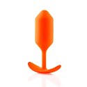 Plug analny - B-Vibe Snug Plug 3 Orange