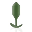 Plug analny - B-Vibe Snug Plug 4 Army