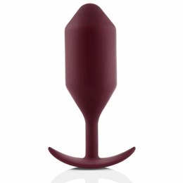 Plug analny - B-Vibe Snug Plug 5 Dark Red