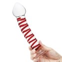 Szklane dildo - Glas Mr. Swirly 20,3 cm