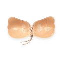 Biustonosz samonośny - Bye Bra Lace-It Bra Miseczka E Nude