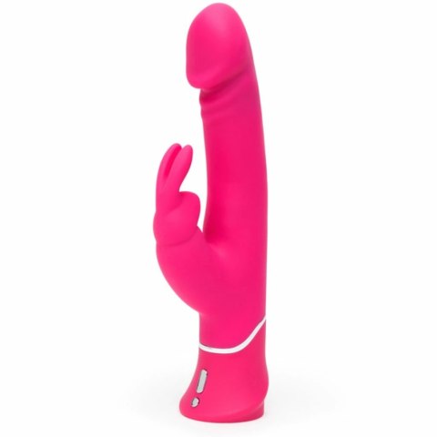 Wibrator - Happy Rabbit Realistic Dual Density Rabbit Vibrator Pink