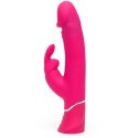 Wibrator - Happy Rabbit Realistic Dual Density Rabbit Vibrator Pink