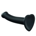 Dildo - Strap-On-Me Dual Density Bendable Dildo Black L