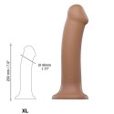 Dildo - Strap-On-Me Dual Density Bendable Dildo Caramel XL