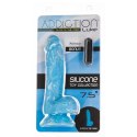 Dildo - Addiction Luke Dong 19 cm Glow in the Dark Blue