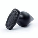 Plug analny wibrujący - The Screaming O Vibrating Plug XL Black