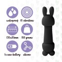 Wibrator - FeelzToys Mister Bunny with 2 Caps Black