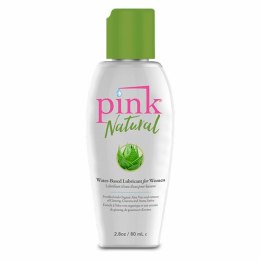 Lubrykant wodny - Pink Natural Water Based Lubricant 80 ml