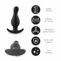 Plug analny - FeelzToys Plugz Butt Plug Black Nr. 2