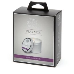 Świeca do masażu - Fifty Shades of Grey Play Nice Vanilla Candle 90g