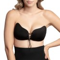 Biustonosz samonośny - Bye Bra Lace-It Bra Miseczka C Black