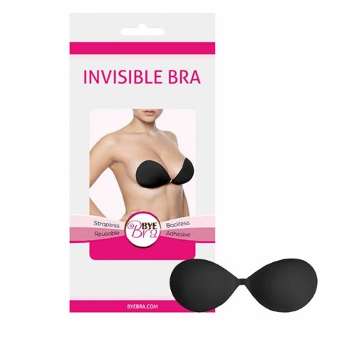 Niewidzialny biustonosz - Bye Bra Invisible Bra Miseczka B Black