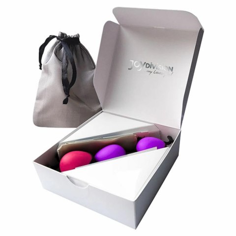 Zestaw kulek gejszy - Joydivision Joyballs Secret Set (Magenta & Black and Lila & Black)