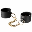 Kajdanki - Bijoux Indiscrets Maze Wide Cuffs Black