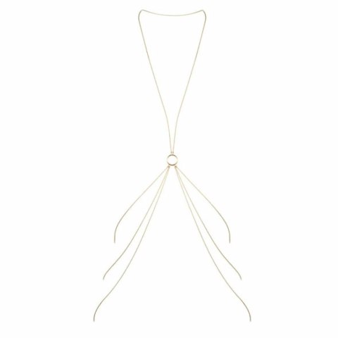 Łańcuszki na ciało ósemka - Bijoux Indiscrets Magnifique 8 Body Chain Gold