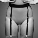 Pas do pończoch - Bijoux Indiscrets Maze Suspender Belt Brown