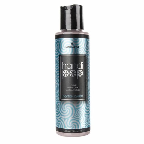 Żel do masażu - Sensuva Handipop Massage Gel Cotton Candy 125 ml