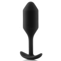 Plug analny - B-Vibe Snug Plug 2 Black