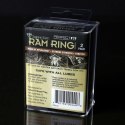 Pierścień na penisa - Perfect Fit Ram Ring Kit Double Black Dwupak